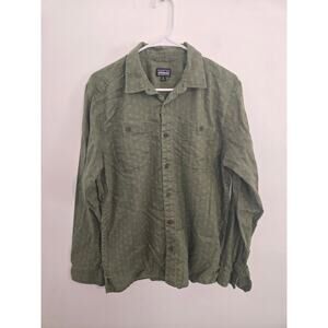 Patagonia Green Casual Button Down Shirt